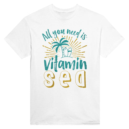 All You Need is Vitamin Sed Unisex Crewneck T-shirt, Summer Collection - Happiness A Click Away