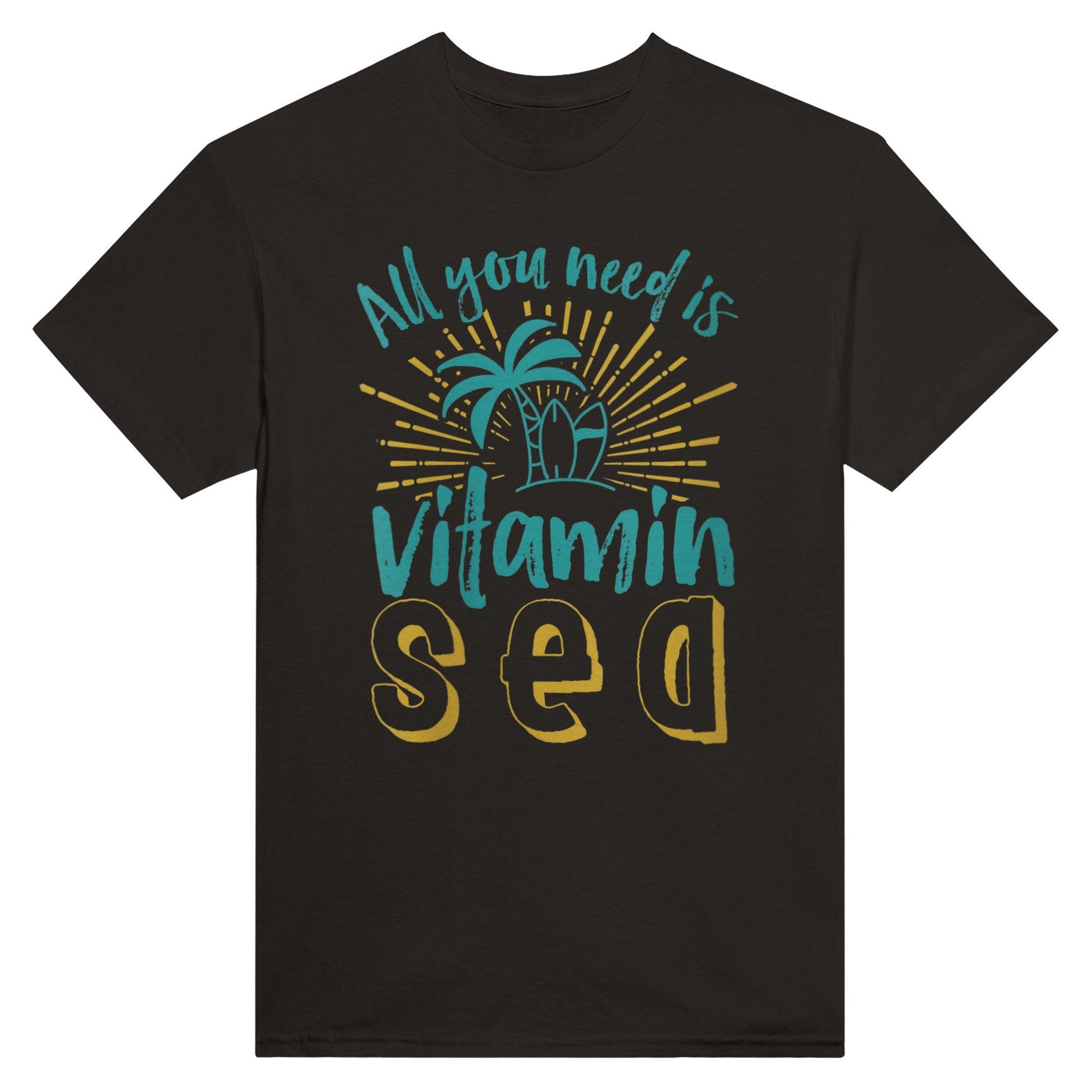 All You Need is Vitamin Sed Unisex Crewneck T-shirt, Summer Collection - Happiness A Click Away