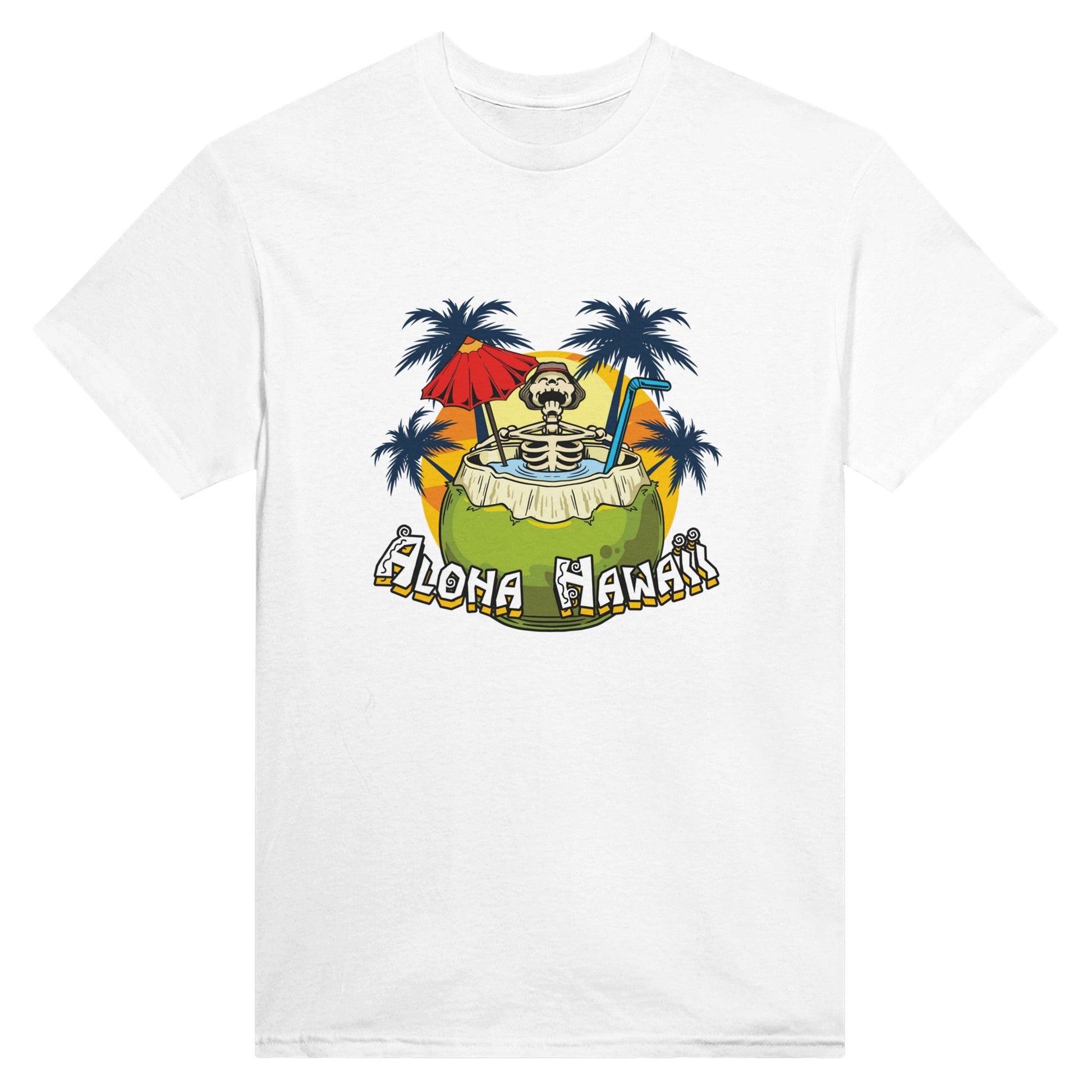 Aloha Hawaii Unisex Crewneck T-shirt - Happiness A Click Away