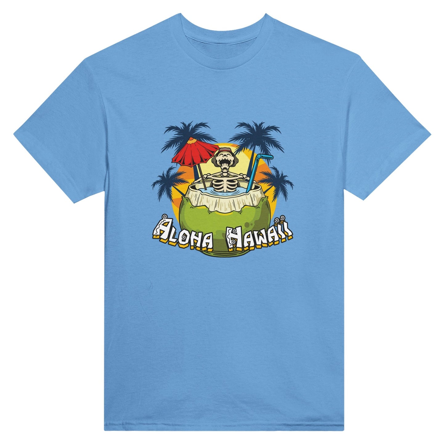 Aloha Hawaii Unisex Crewneck T-shirt - Happiness A Click Away