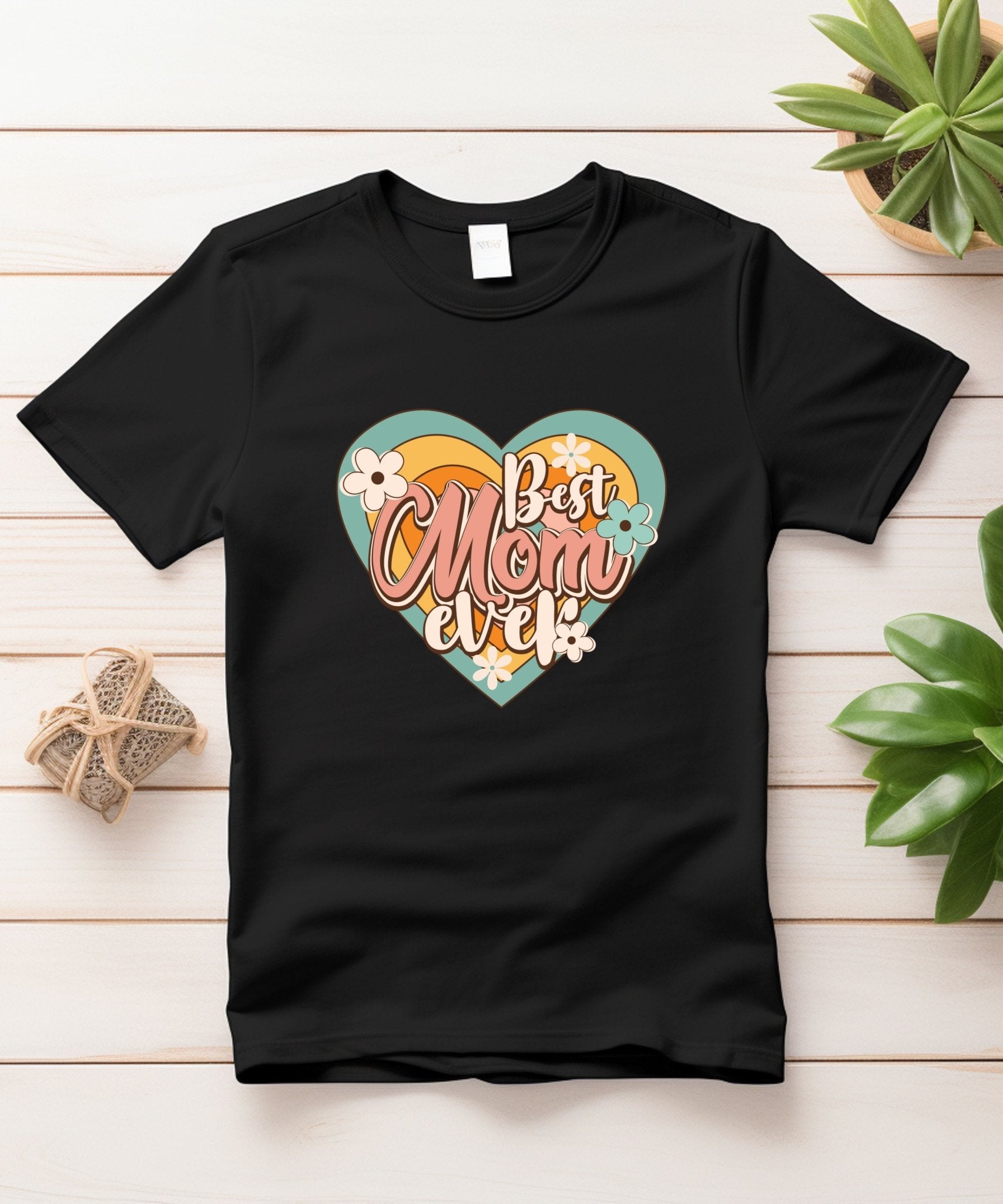 Best Mom Ever 2 Unisex Crewneck T-shirt - Happiness A Click Away