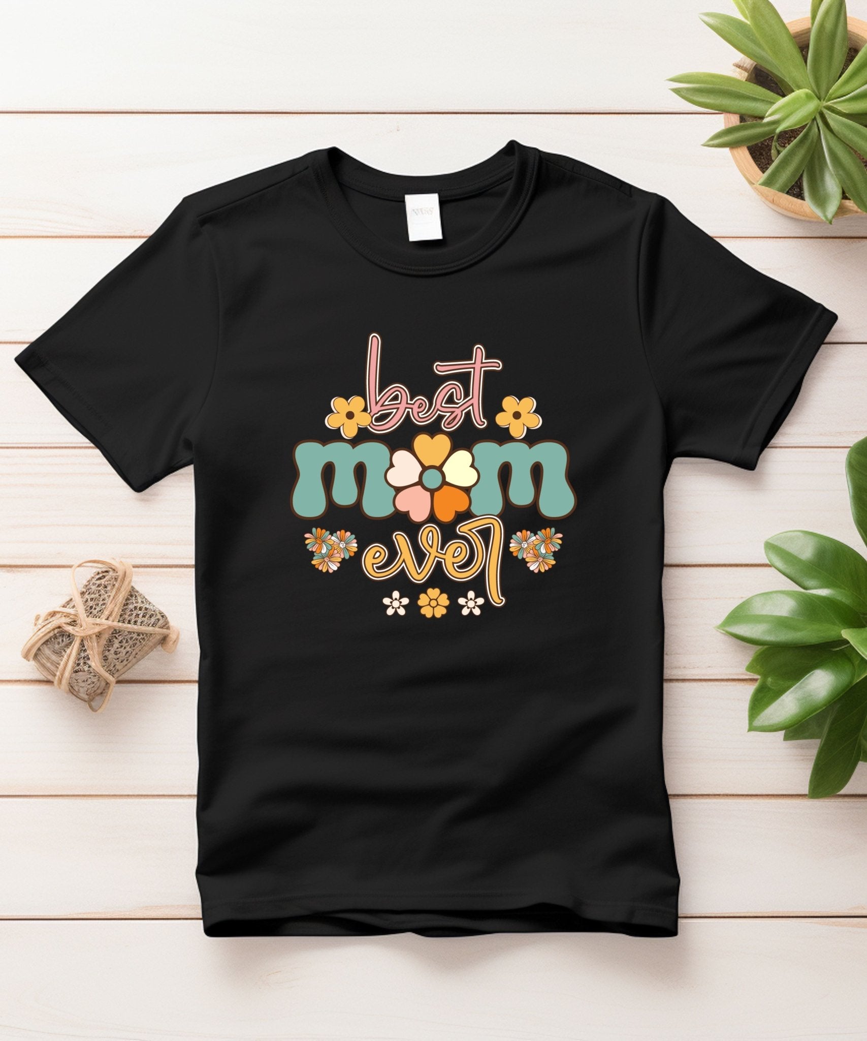 Best Mom Ever Unisex Crewneck T-shirt - Happiness A Click Away