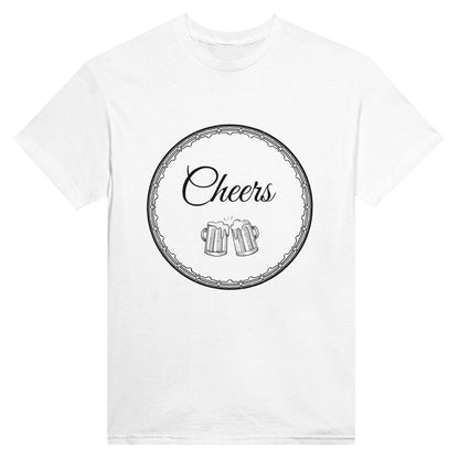 Cheers - Heavyweight Unisex Crewneck T-shirt - Happiness A Click Away