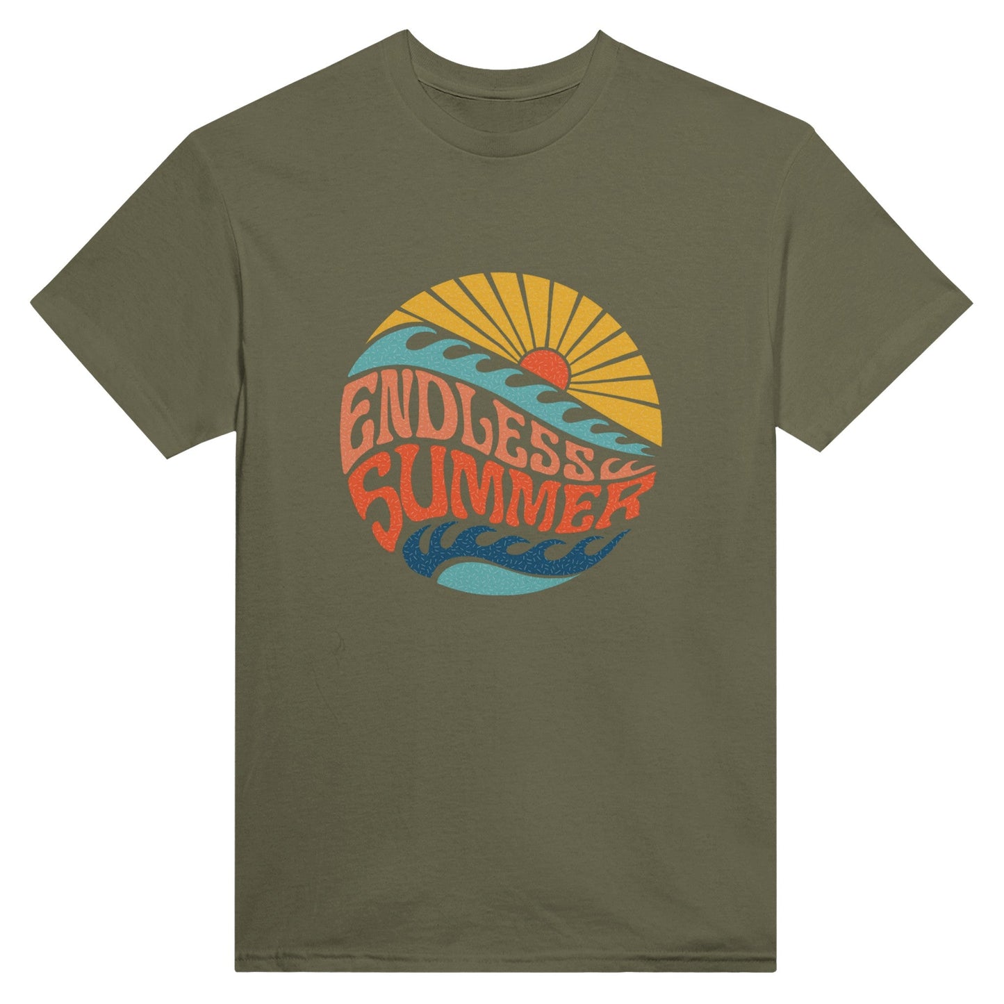 Endless Summer Unisex Crewneck T-shirt - Happiness A Click Away