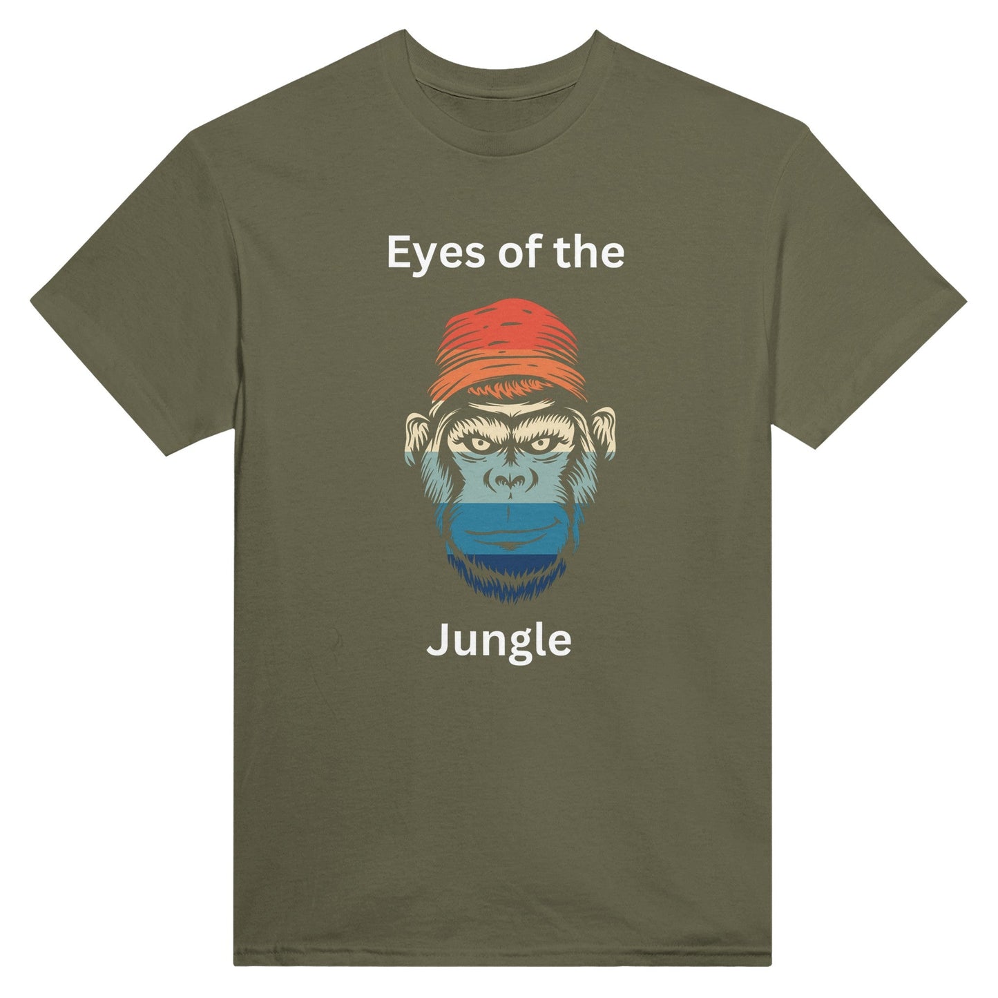 Eyes of the Jungle tee - Happiness A Click Away