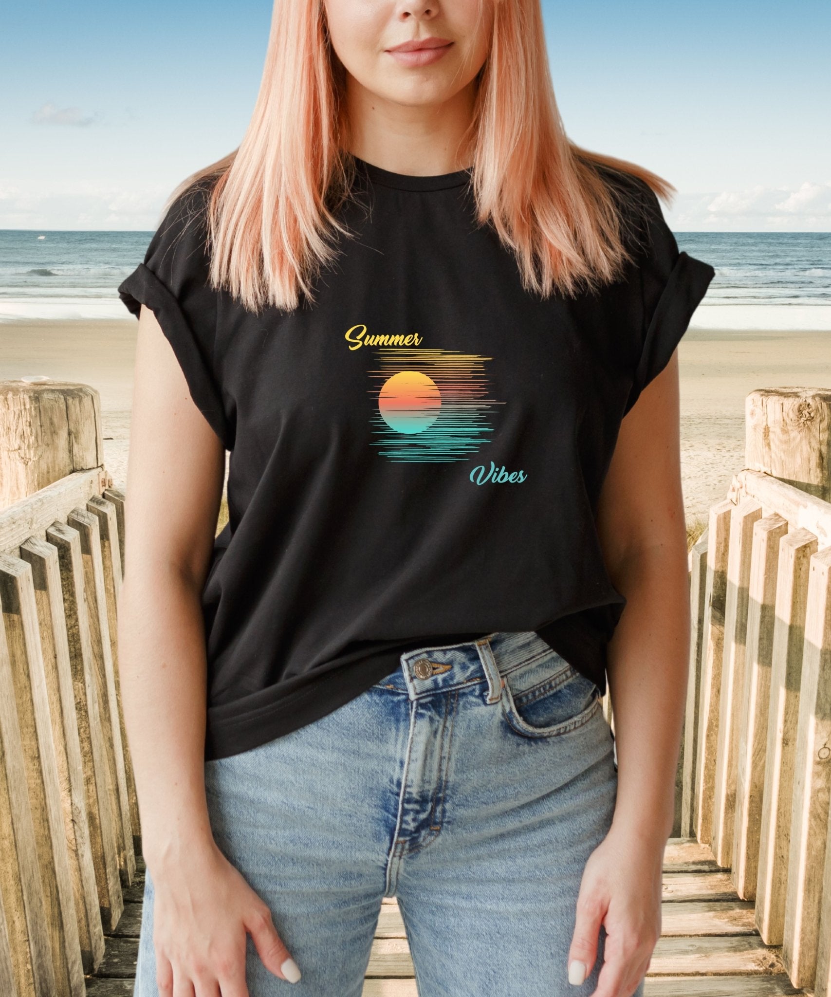 Fun in the Sun Unisex Tee for Summer Vibes, Summer Collection - Happiness A Click Away