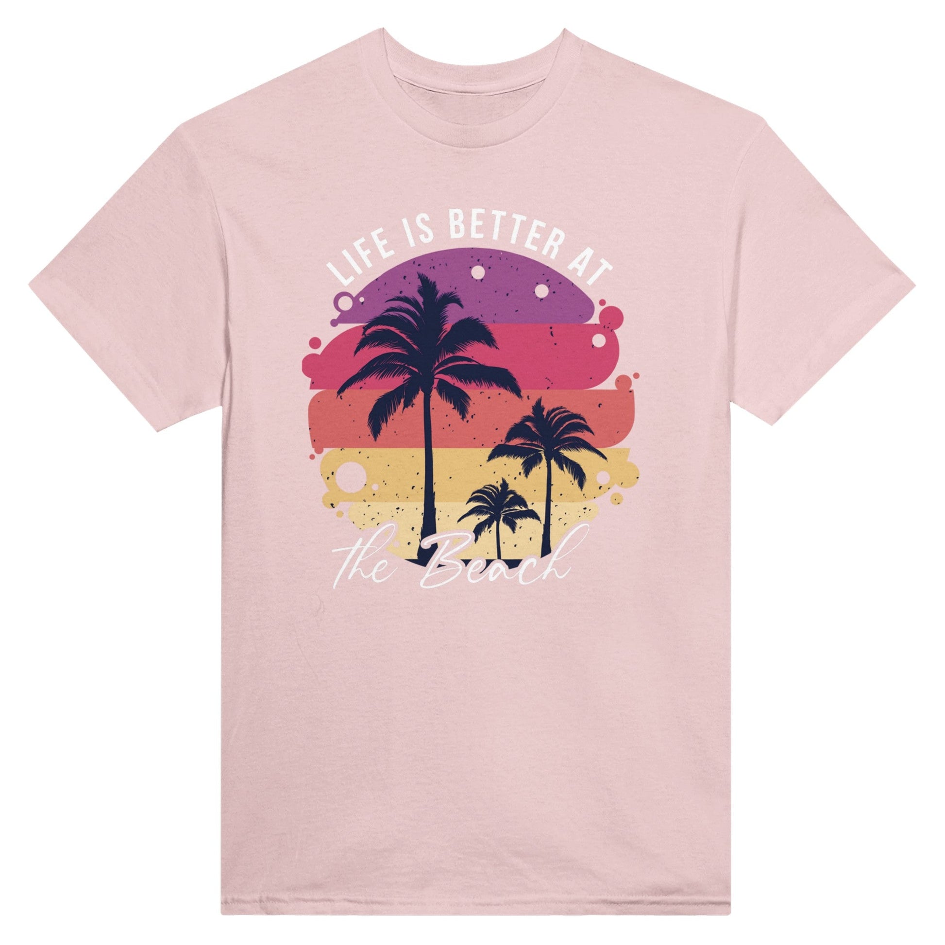 Life is Better at the Beach Unisex Crewneck T-shirt - Happiness A Click Away