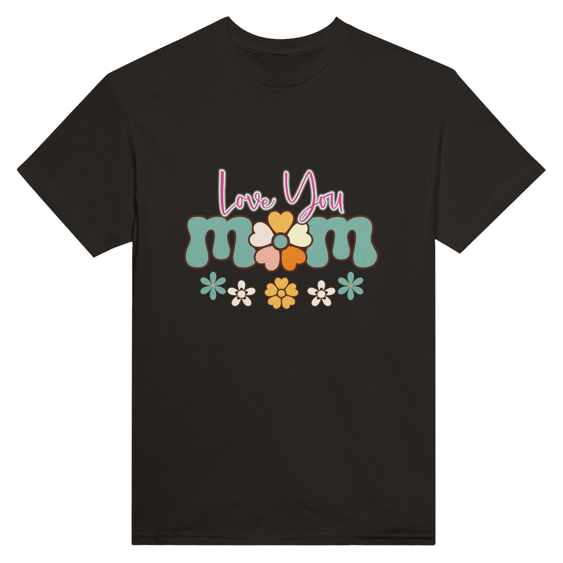 Love You Mom Unisex Crewneck T-shirt - Happiness A Click Away