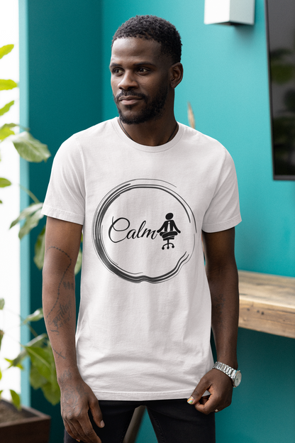 Calm - Heavyweight Unisex Crewneck T-shirt