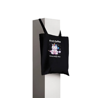 Now Coffee, Unicorn Magic After Classic Tote Bag - Happiness A Click Away