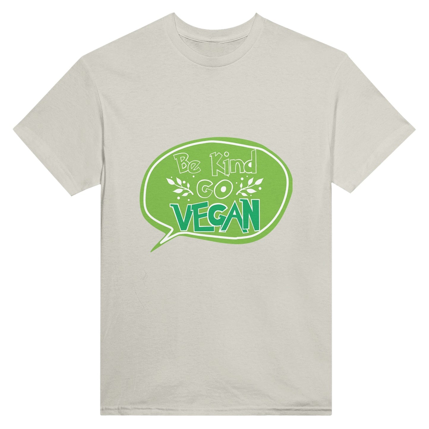 Radiate in 'Be Kind, Go Vegan' Classic Unisex Tee, Vegan Fashion Finds - Happiness A Click Away