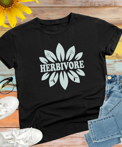 Radiate in 'Herbivore' Classic Unisex Tee, Vegan Fashion Finds - Happiness A Click Away