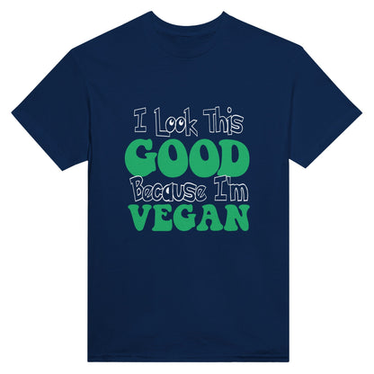 Radiate in 'I Look This Good' Classic Unisex Tee, Vegan Fashion Finds - Happiness A Click Away