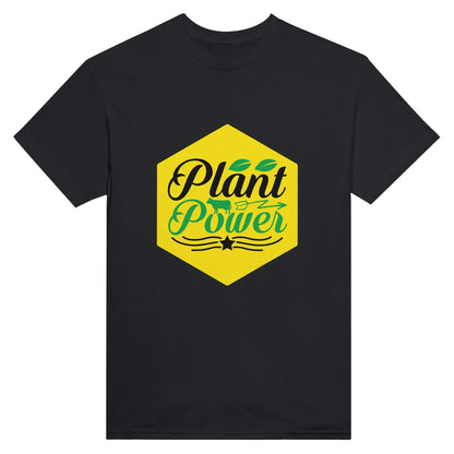 Radiate in 'Plant Power' Classic Unisex Tee, Vegan Fashion Finds - Happiness A Click Away