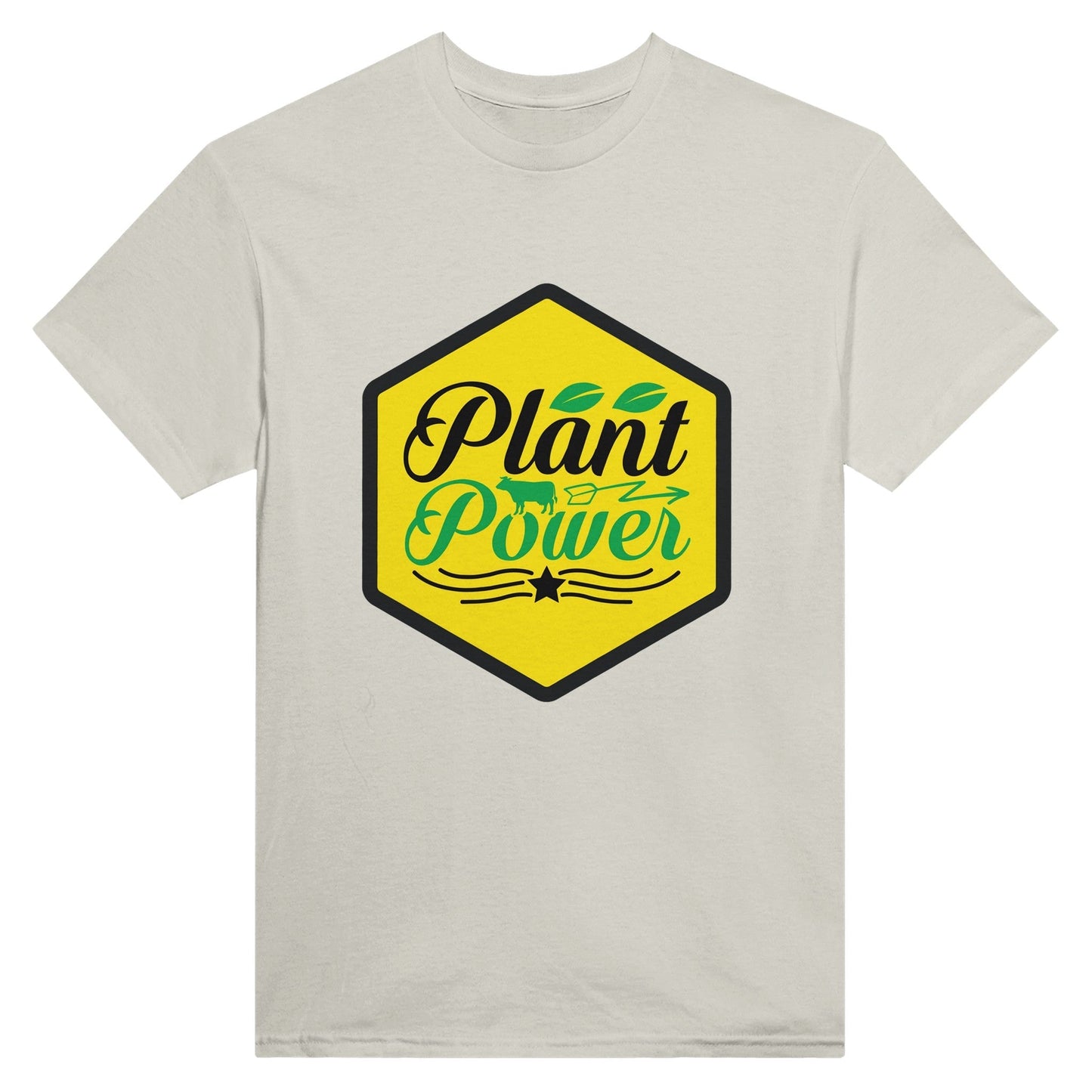 Radiate in 'Plant Power' Classic Unisex Tee, Vegan Fashion Finds - Happiness A Click Away