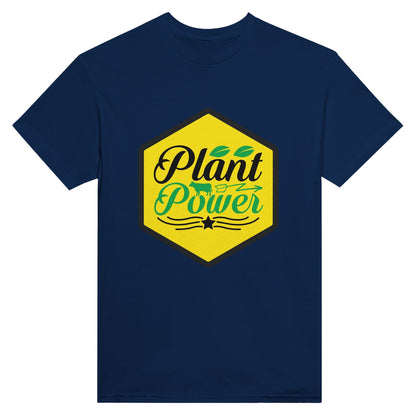 Radiate in 'Plant Power' Classic Unisex Tee, Vegan Fashion Finds - Happiness A Click Away