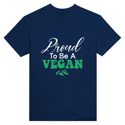 Radiate in 'Proud to Be a Vegan' Classic Unisex Tee, Vegan Fashion Finds - Happiness A Click Away