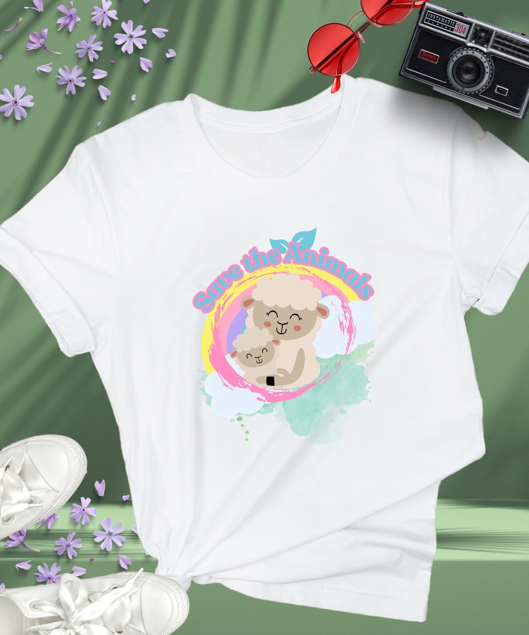 Radiate in 'Save the Animals' Classic Unisex Tee - Happiness A Click Away