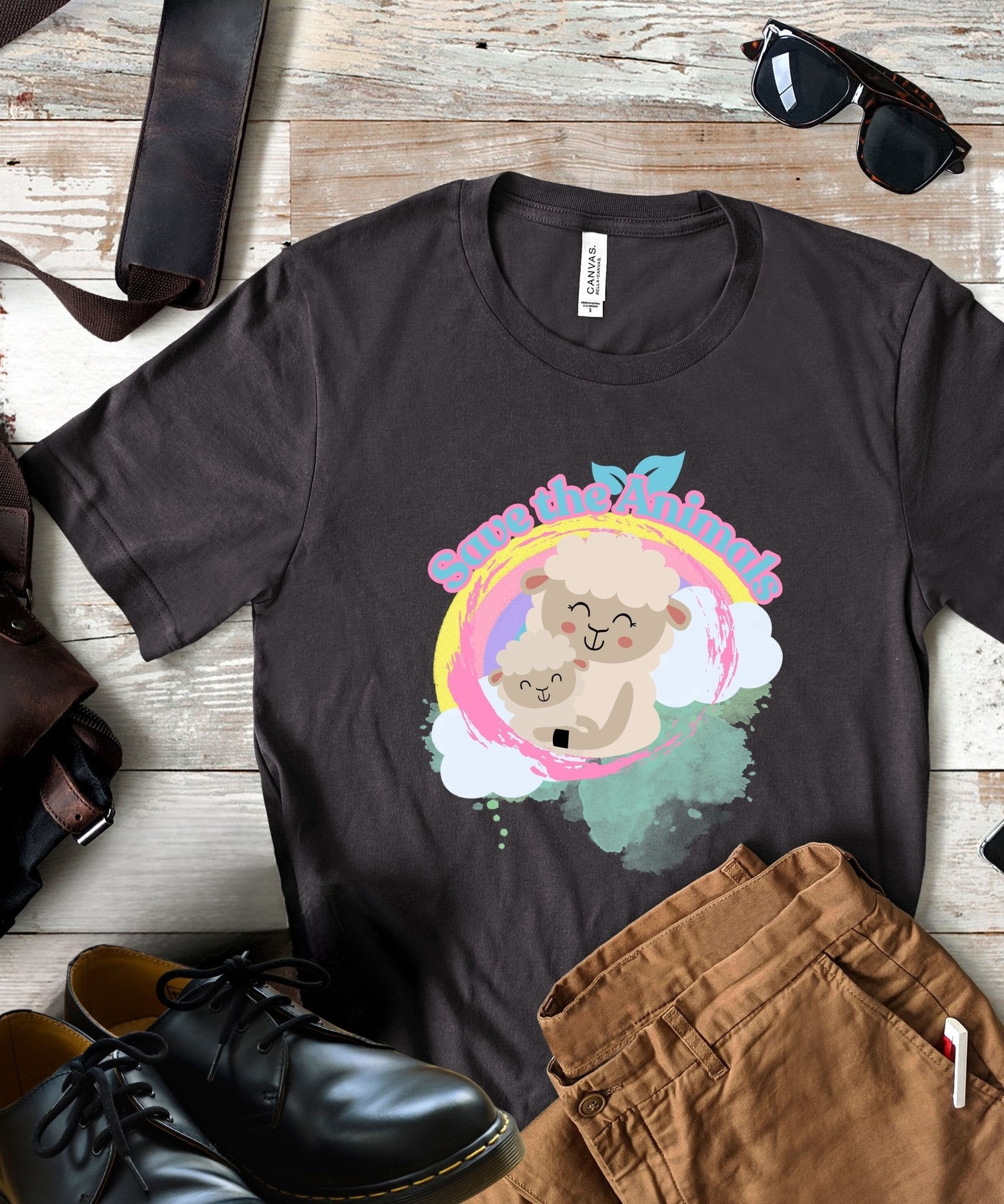 Radiate in 'Save the Animals' Classic Unisex Tee - Happiness A Click Away