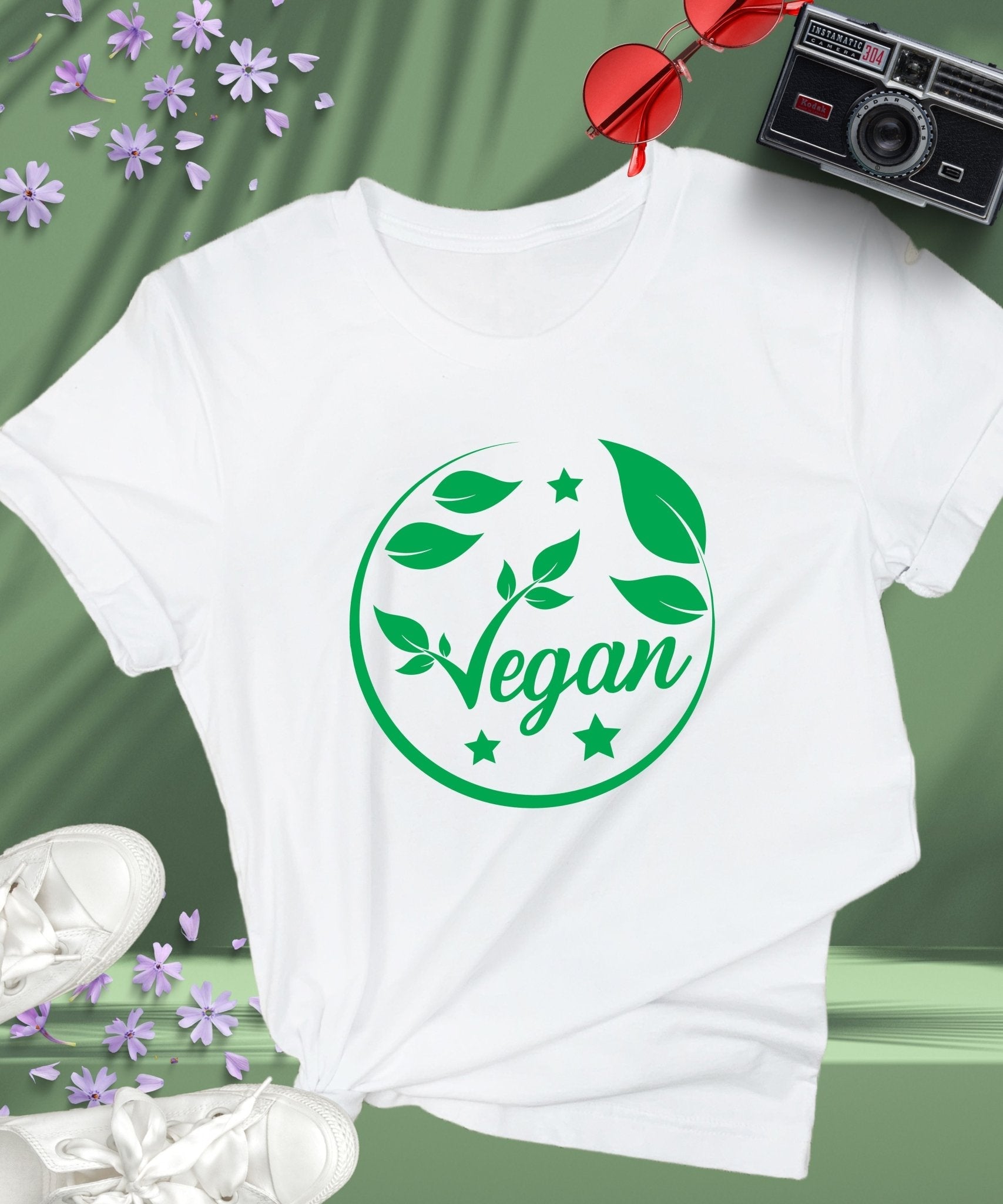 Radiate in 'Vegan' Classic Unisex Tee, Vegan Fashion Finds - Happiness A Click Away