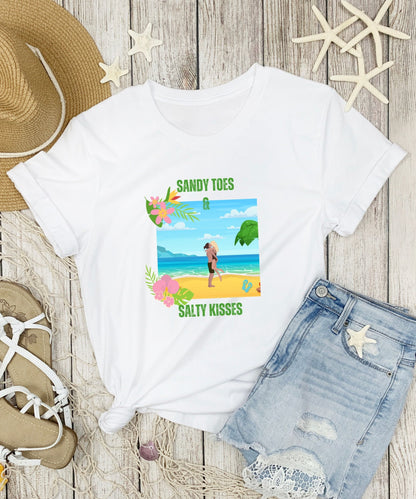 Sandy Toes & Salty Kisses - Happiness A Click Away