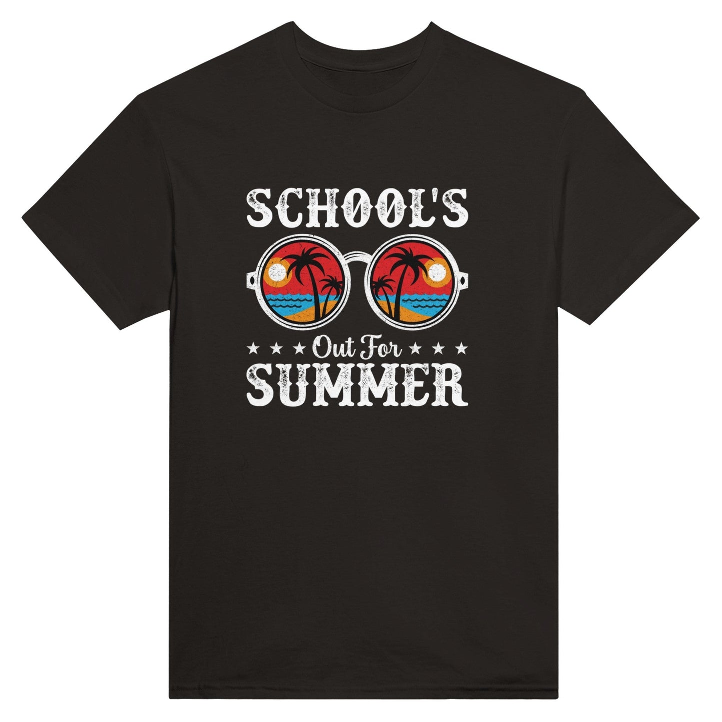 School's Out for Summer Unisex Crewneck T - shirt, Summer Collection - Happiness A Click Away