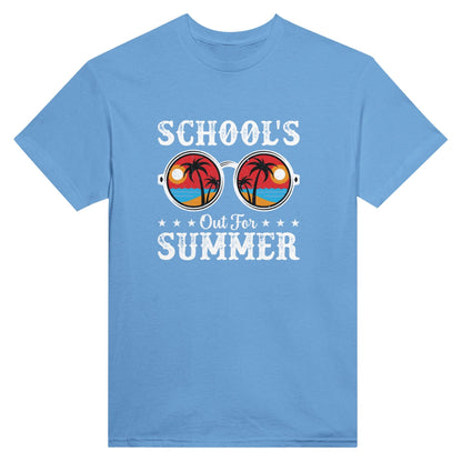 School's Out for Summer Unisex Crewneck T - shirt, Summer Collection - Happiness A Click Away