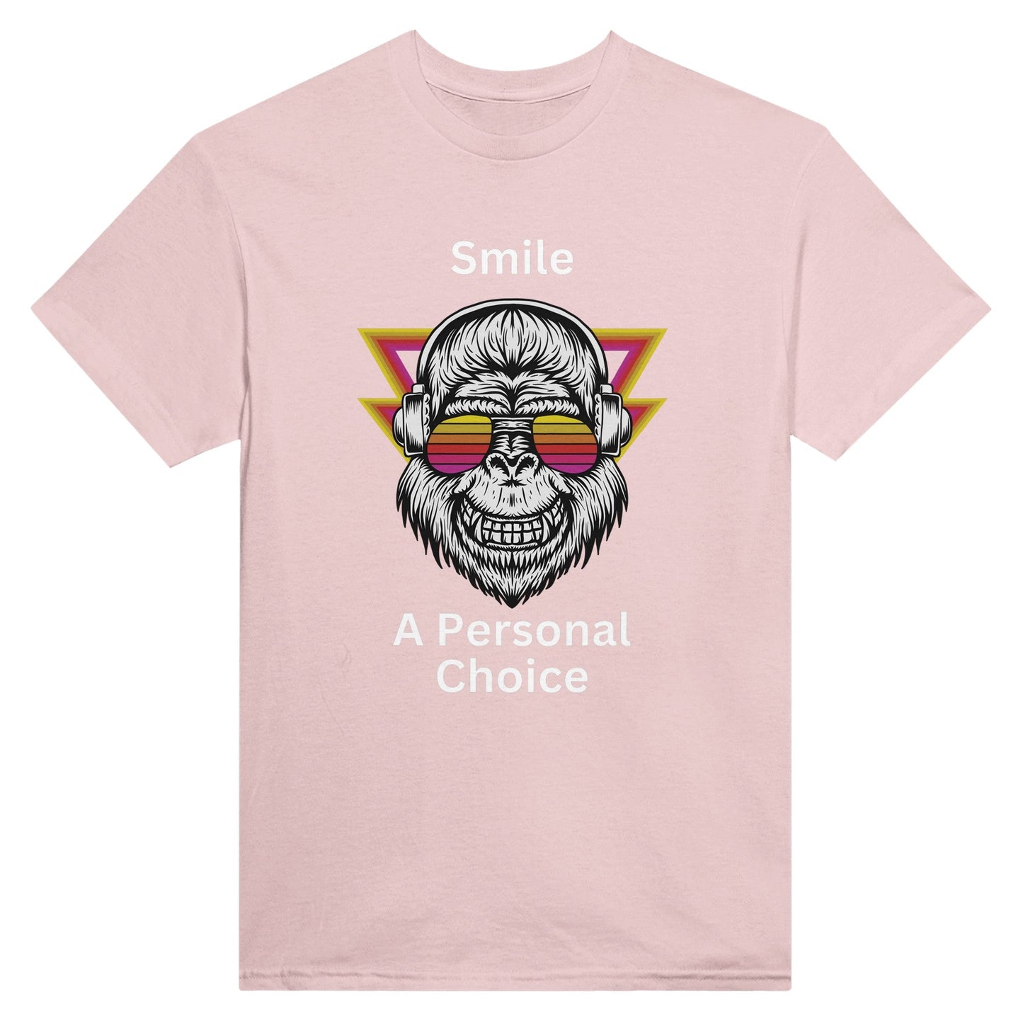 Smile, A Personal Choice T-shirt - Happiness A Click Away