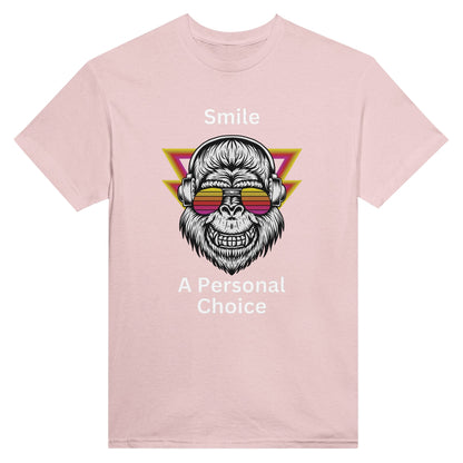 Smile, A Personal Choice T-shirt - Happiness A Click Away