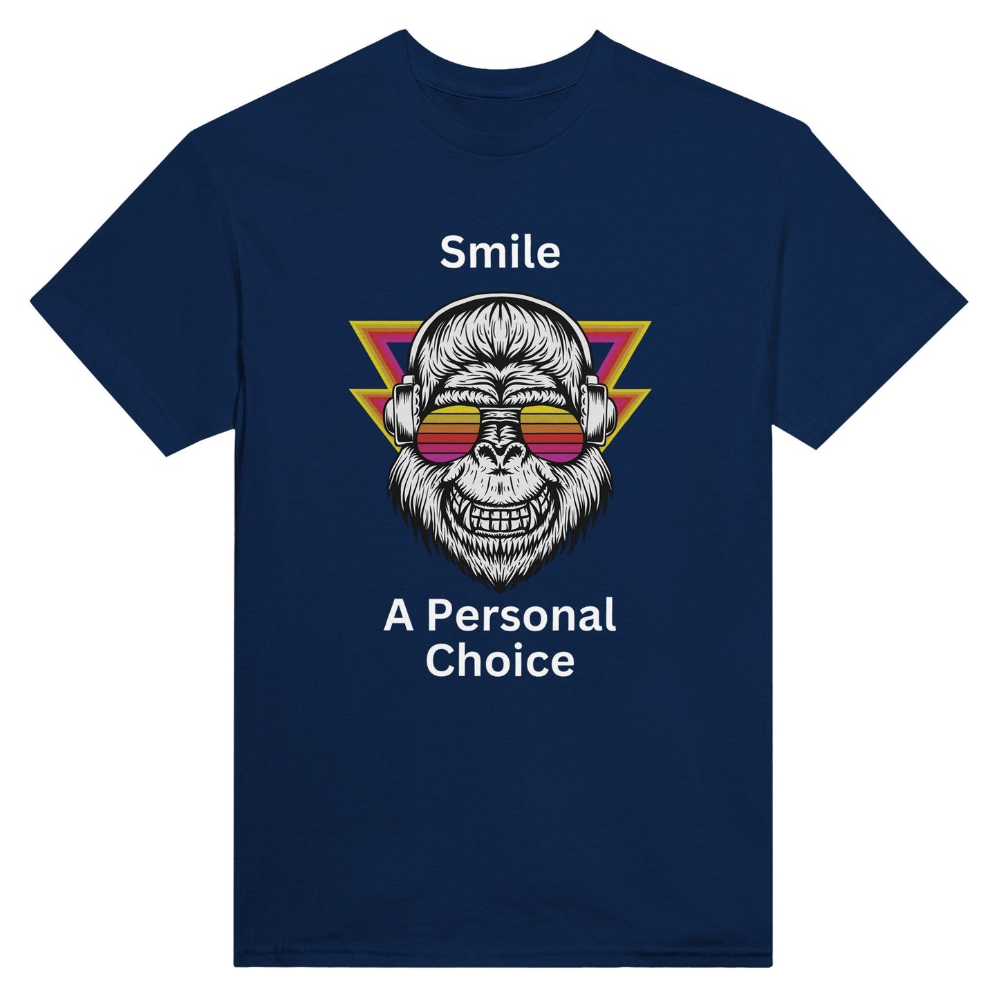 Smile, A Personal Choice T-shirt - Happiness A Click Away