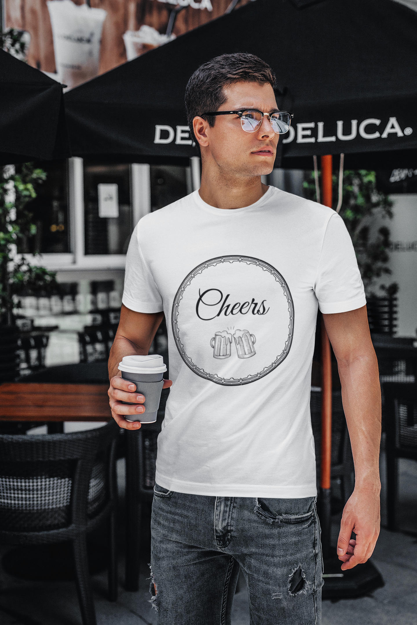 Cheers - Heavyweight Unisex Crewneck T-shirt