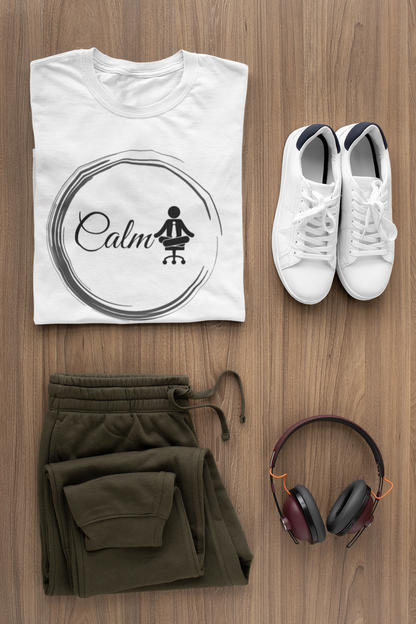 Calm - Heavyweight Unisex Crewneck T-shirt